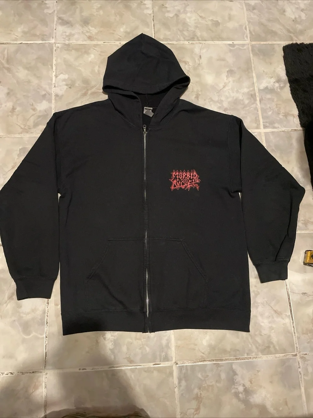 Morbid Angel “Altars Of Madness” Album Cover Full Zip Hoodie Large Death Metal